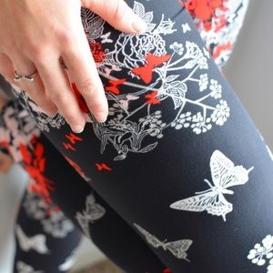 Butterfly Blossom leggings - Super soft!